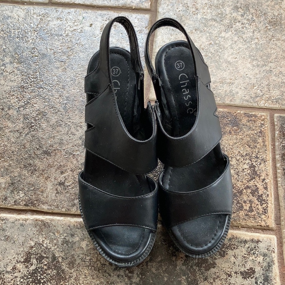ASOS Black sandals 37 6